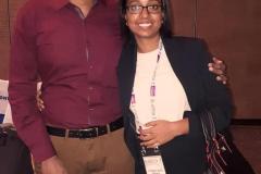 Asia Oceania ORL HNS Hyderabad 2019 Vishnu came to support me for the Research Paper Award