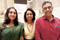 Honoured to stand with my mentors and inspirations Dr. Jayakumar Menon and Dr. Manju Issac — endlessly grateful for their support and guidance