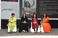 Enjoying a light moment during the panel discussion at Midterm Phonocon 2023 Nagpur
