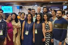 Surrounded by giants at Phonocon 2023 Trivandrum — Dr. Jayakumar Menon Dr. Ilter Denizoglu Dr. Janakiraman… and the joy of winning the Rising Star Award