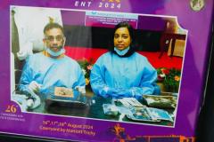 An honour to assist my mentor at the Live Demonstration ROCK ENT 2024 six months pregnant a moment to cherish