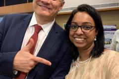 First meeting with Dr. Ilter Deniozoglu a moment of admiration and inspiration