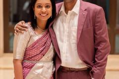 With my better half Grandmaster V. Vishnu Prasanna