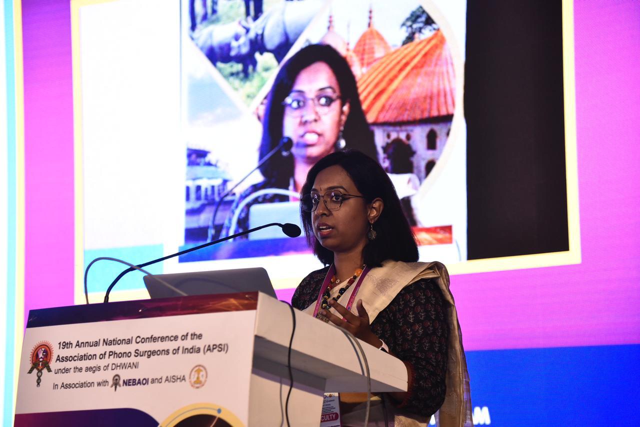 A Talk On Spasmodic Dysphonia At The Phonocon 2024 At Guwahati
