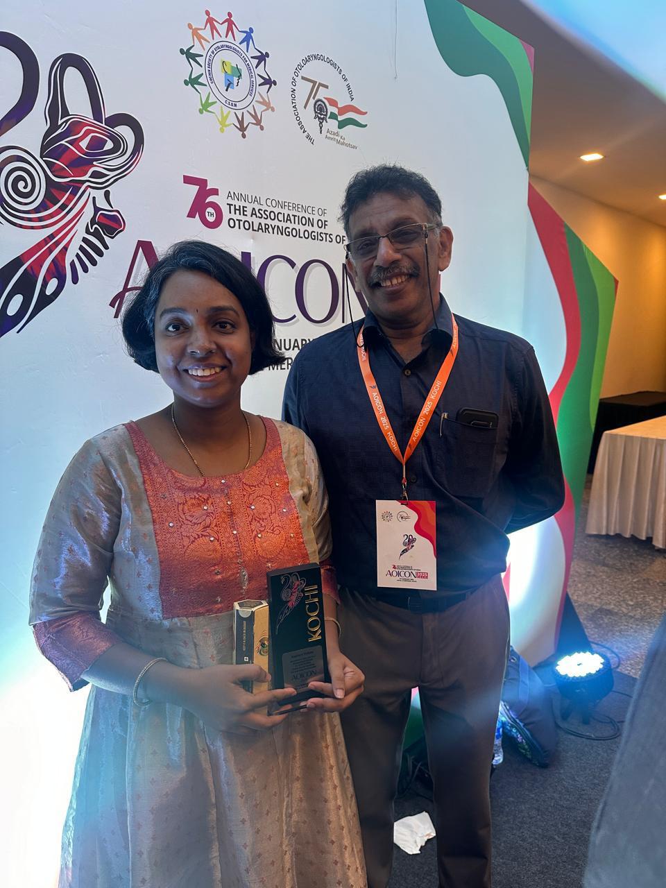 AOICON 2025 Kochi   With My Mentor Dr Jayakumar Menon