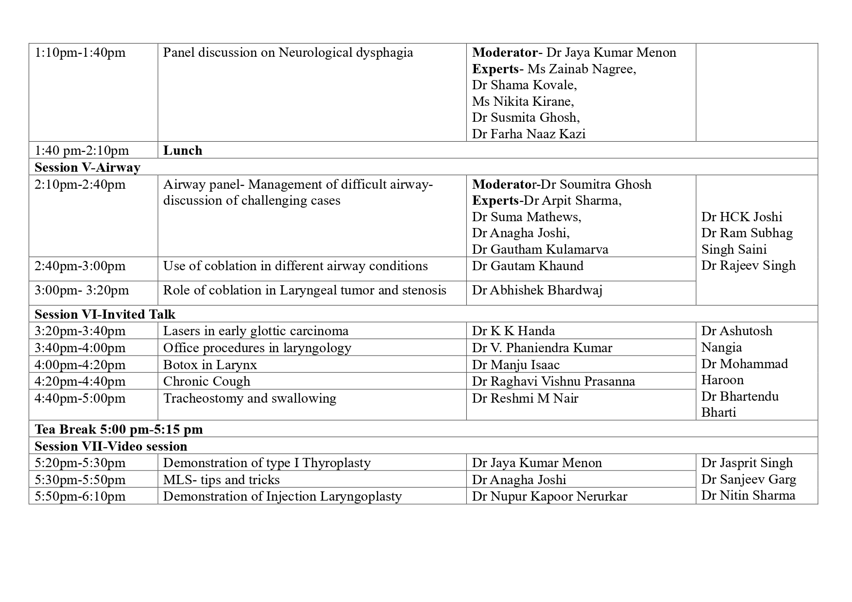 SCIENTIFIC PROGRAM FOR MIDPHONOCON-2025